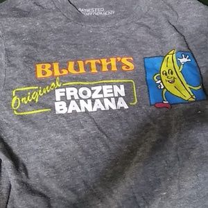 Arrested development men's small Bluth banana tee